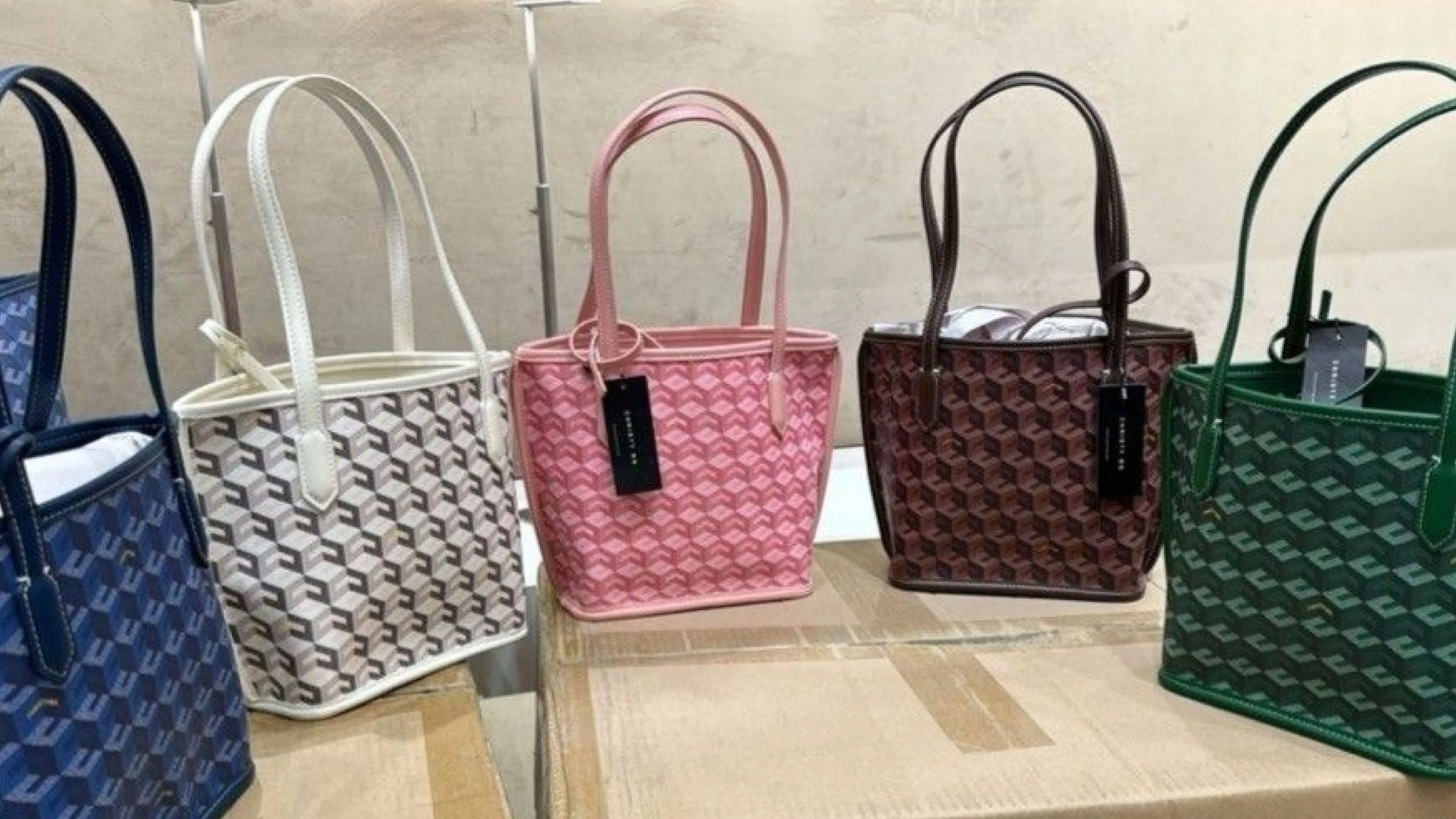 Set of items from a brand called christy ng.