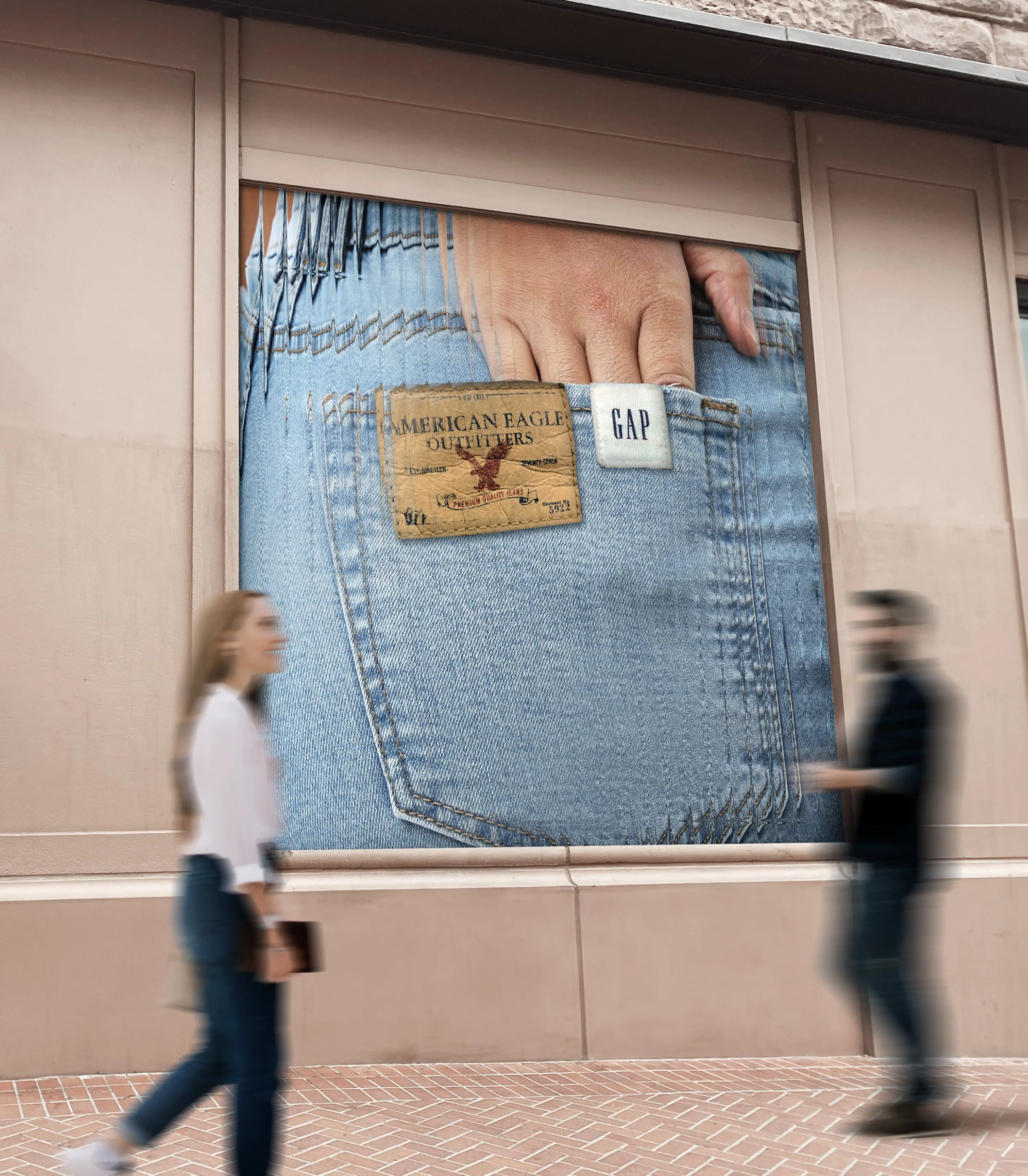 How american eagle and gap used opposite strategies to go viral.