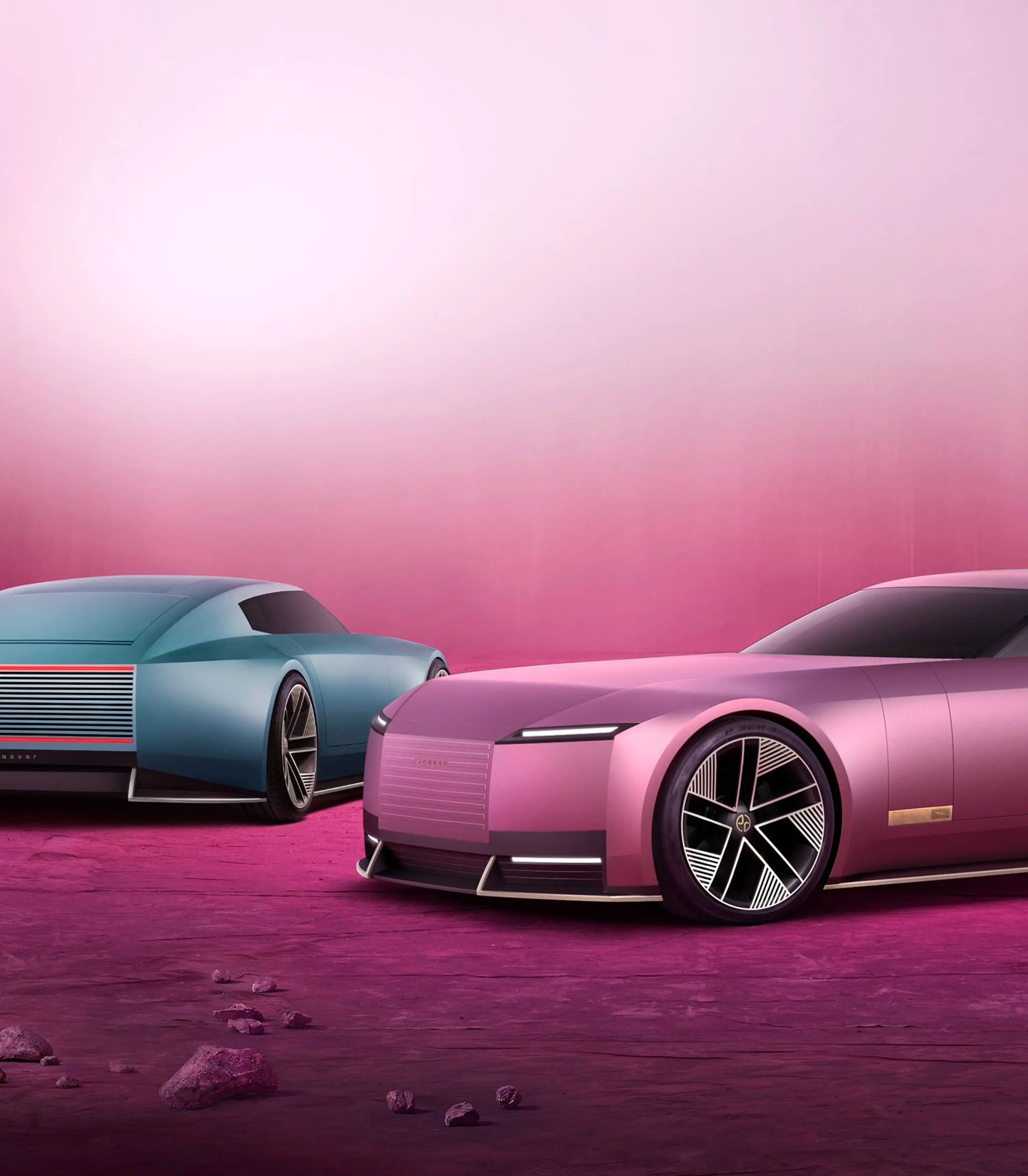 Jaguar rebrand “copy nothing”.